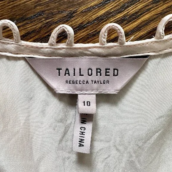 REBECCA TAYLOR 100% Silk Top *** NWOT - Picture 3 of 6